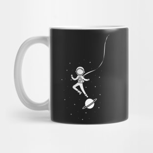 Astronaut Over Planet Mug